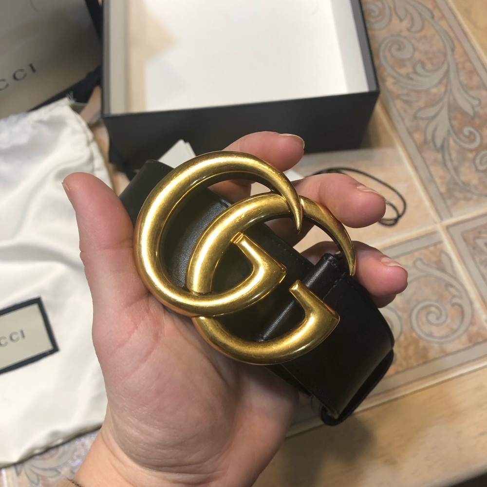 Unisex Gucci GG Marmont Belt